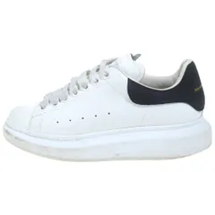 Alexander McQueen (アレキサンダーマックイーン) OVERSIZED SNEAKER オーバーサイズド スニーカー ローカット シューズ スエード ホワイト/ブラック 553770のサムネイル