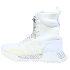 F1279　adidas　ハイカットスニーカー　ホワイト系　27.5　メンズ ハイカットスニーカー アディダス ホワイト 「adidas」 ブラック (M