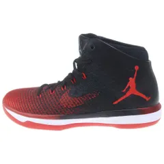 NIKE (ナイキ) AIR JORDAN 31 BANNED 845037-001 エアジョーダン 31 バーンド ハイカットスニーカー ブラック/レッド US10/28cm