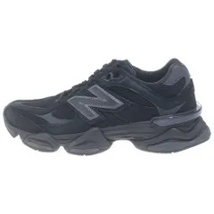 New Balance (ニューバランス) U9060ZGE スエードレザー ローカットスニーカー ブラック US8/26cm