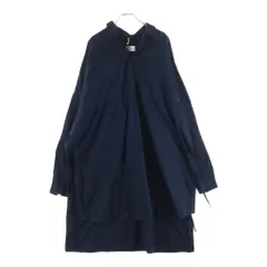 OAMC (オーエーエムシー) Shade Overshirt In Bianco フリンジデザイン オーバーサイズ長袖シャツ ネイビー I023508のサムネイル