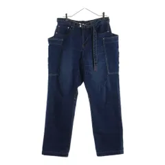 Sacai (サカイ) 25AW DENIM PANTS マルチポケット ジップフライ ベルテッドデニムパンツ インディゴ 25-03756Mのサムネイル