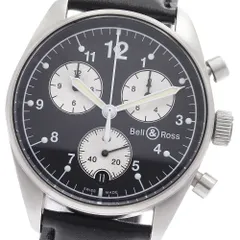 ベル＆ロス Bell＆Ross ヴィンテージ 120 クロノグラフ クォーツ メンズ 保証書付き_963270のサムネイル