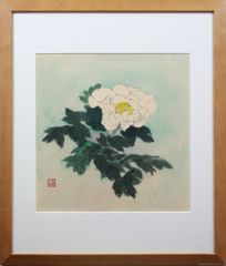 加山 又造、白牡丹、希少画集画、新品額装、状態良好 - メルカリ