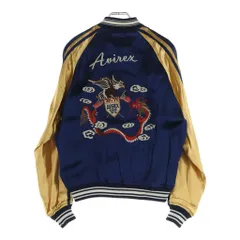 AVIREX (アヴィレックス) SUKA JACKET スカジャケット ブルー/ブラック 6262069のサムネイル