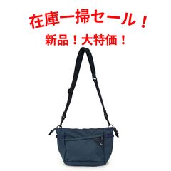 グッドスピード EVILACT ショルダーバッグ ハーレー 三日月型 ブルー 
