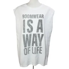 スピック&スパン Spick&Span 美品 23SS ROOM.フレンチTシャツ カットソー プリント クルーネック フリーサイズ 白 ホワイト 23070200906020 /Xのサムネイル