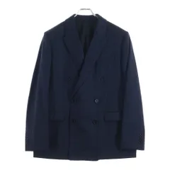 CELINE (セリーヌ) STRIPE WOOL CLASSIC JACKET 2V295449K ストライプウールテーラードジャケット ダークネイビーのサムネイル