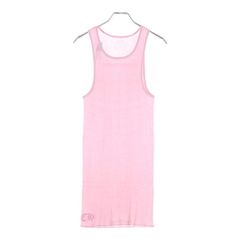 CHROME HEARTS リブタンクトップ S 新品未使用 ライトブルー - メルカリ