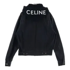 CELINE (セリーヌ) HOODEDLOOSE TRUCKER JACKET 2Q472947F.38VB フード付き ルーズフィット トラッカーデニムジャケット ブラックのサムネイル
