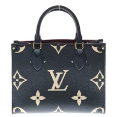 LOUIS VUITTON (ルイヴィトン) モノグラム アンプラント オンザゴーPM M45659 ICタイプ ハンドバッグ ブラック/ベージュのサムネイル
