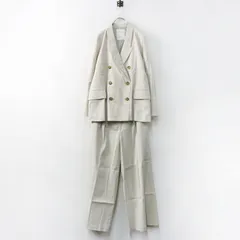 アパルトモン リジェール L'Appartement Lisiere  リネンブレンドワイド パンツ ジャケット 36∥アイボリー テーラード【2400015021478】のサムネイル