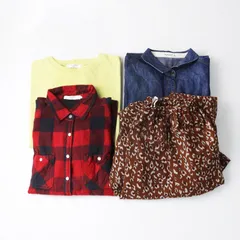 サマンサモスモス＆サマンサモスモスブルー トップス＆ボトムス 4点セット セット売り／シャツ ベスト パンツ ワンピース【2400015022673】のサムネイル