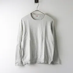 ハリウッドランチマーケット H.R.MARKET ソフトコットン Hエンブロイダリー 1＼グレー ニット プルオーバー【2400015021119】のサムネイル