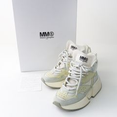 MM6 Maison Margiela スニーカーパデットハイトップランナー38 - メルカリ