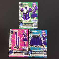 アイカツ カード キャンペーンレア CP ブルーパレードコーデ アニメ柄