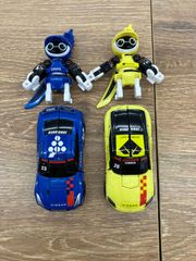 トミカ ヒーローズ ジョブレイバー 警察 消防車 覆面パトカー レース