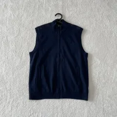 95 DAKS メンズ ニットベスト ジップアップ ジャケット Mのサムネイル