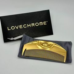 ポーチ付きお出かけの便利グッズLOVECHROME ラブクロム ゴールドコーム