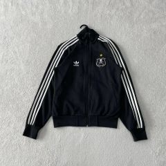 00s adidas リバプールロゴ刺繍 ベロアトラックジャケット アディダス