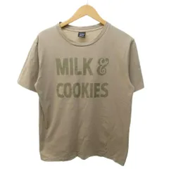 ナンバーナイン NUMBER (N)INE Tシャツ カットソー MILK＆COOKIE 半袖 クルーネック ベージュ 3 /HWのサムネイル