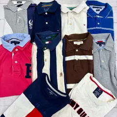 S952★ メンズ TOMMY HILFIGER まとめ10点セット Tシャツ ポロシャツ ポロシャツのサムネイル