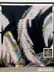 振袖 桂由美 金彩 銀通し 絞り 身丈165cm 撥水加工済 MO3225 - メルカリ
