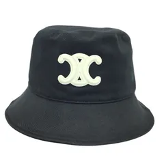 CELINE【セリーヌ】トリオンフ　バケットハット　2AUE596P　帽子　Mサイズ　ブラック【中古品/USED-AB】質屋　かんてい局那覇店　ｎ3102823927300011のサムネイル