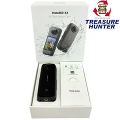 【中古】     360度カメラ Insta360 8K/360° アクションカメラ Insta360 X4 CINSABMA 8K360度ビデオ+5.7K60fps360度ビデオ 防水 2024年 【103072314007】のサムネイル
