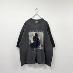 良品 AMNJX GOAT SAVE THE JAPAN FIXER SEASON PSYCHO TEE Tシャツ ヴィンテージブラック 系 サイズ L 806-0015のサムネイル