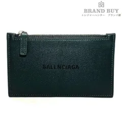 【中古】BALENCIAGA バレンシアガ コインケース カードケース ミニ財布 グレー　灰色　メンズ　小銭入れ　594311 【240001008136】のサムネイル