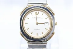 【W308-170】動作品 電池交換済 CHARLES JOURDAN シャルルジョルダン デイト 腕時計 レディースのサムネイル