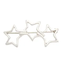 TIFFANY＆Co. ティファニー トリプルスター ブローチ シルバー925【いおき質店】のサムネイル