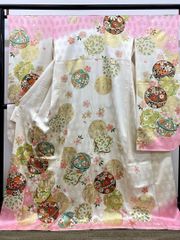 振袖 金駒 金彩 紋意匠 蝶 トールサイズ 身丈176cm MO3834 - メルカリ