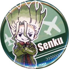 [중고] 배지 핀즈 이시진 치쿠라 (그래프 아트 일러스트) [Dr.STONE POP UP STORE 캔 배지 32. 비행 재킷 ver.]