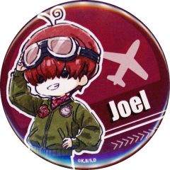 [중고] 배지 핀스 조엘 기어 (그래프 아트 일러스트) [Dr.STONE POP UP STORE 캔 배지 32. 비행 재킷 ver.]