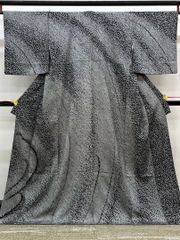 ポリエステル振袖 芸艸堂 小紋 牡丹 身丈169cm 新品未使用品 HKT229 