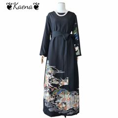 着物リメイク ノーカラージャケット 黒留袖 ボレロ - メルカリ