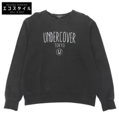UNDER COVER　アンダーカバー　コットン ロゴ スウェット トップス メンズ ブラック M　Mのサムネイル