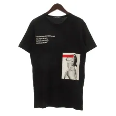 ディースクエアード DSQUARED2 × ズラタン イブラヒモビッチ Tシャツ 半袖 プリント ブラック M 260618Eのサムネイル