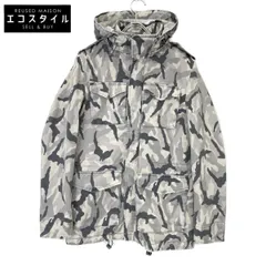 HERNO　ヘルノ　FI0044U ブラック×ホワイト カモフラ フィールドジャケット　44のサムネイル