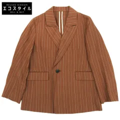 MACPHEE　マカフィー　美品 ダブルカバー リネン ピークドラペル ジャケット レディース ブラウン 36　36のサムネイル
