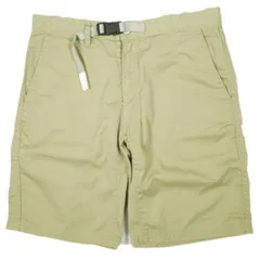 WHITE MOUNTAINEERING ホワイトマウンテニアリング 日本製 Wardrobe クライミングチノショーツ WR1071405 3 BEIGE T/C ベルテッド ショートパンツ ボトムス g27001のサムネイル