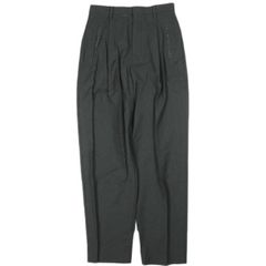 Drawer ドゥロワー 22AW 日本製 オーガンボーダーラッフルカラー