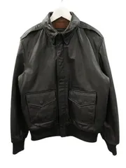 ウイルス&ガイガー Willis&Geiger A-2 レザー フライトジャケット L 美國空軍志願 USA製 ブラック ミリタリーのサムネイル