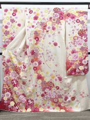 の*ん様 【☆購入価格138000円☆】伊勢丹呉服店 正絹 着物 付下反物 12