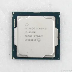 ソフマップ 〔中古品〕 Core i7 8700K 〔3.7GHz/LGA 1151〕【344】のサムネイル