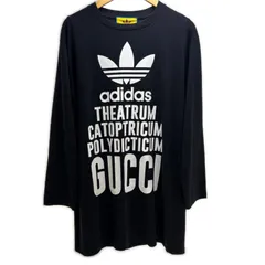 GUCCI グッチ 衣類 長袖ロングTシャツ 衣料品 721393  コットン ブラック【中古】のサムネイル