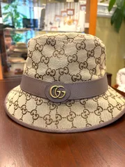 【極美品】GUCCI GGキャンバス フェドラハット バケットハット XL 60cmのサムネイル