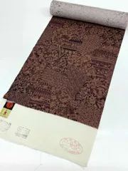 小紋 京友禅 更紗 反物 正絹 HTT003 小紋 京友禅 更紗 反物 正絹 HTT003 - メルカリ